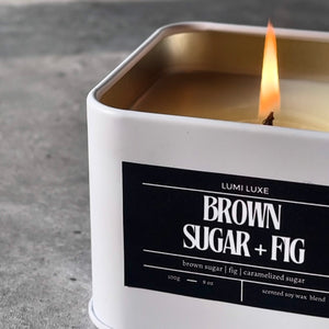 Brown Sugar + Fig Candle